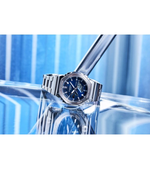 Reloj Casio G-SHOCK G-Steel Azul Oscuro GM-2110D-2B