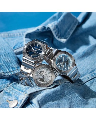 Reloj Casio G-SHOCK G-Steel Azul Oscuro GM-2110D-2B