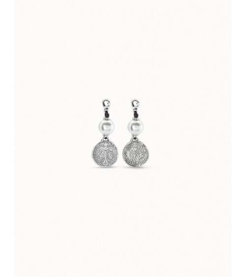 Pendientes Cuero Perla Uno de 50 PEN0247PL