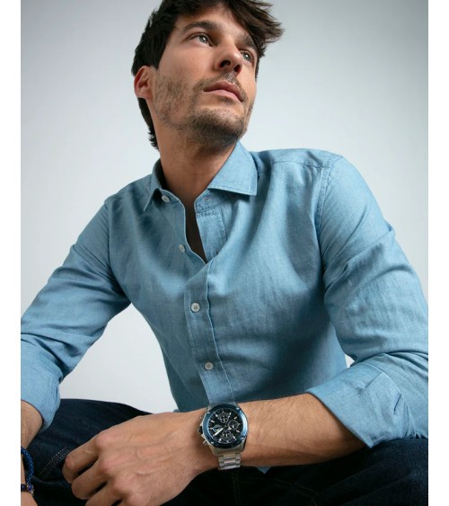 Reloj Viceroy de Hombre Cronógrafo de Acero IP Azul 401443-57