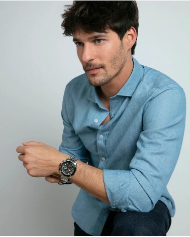Reloj Viceroy de Hombre Heat Cronógrafo Acero IP Negro - Joyería Onix Lugo