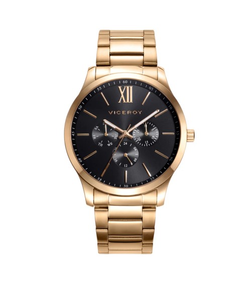 Reloj Viceroy Magnum 401187-93 para Hombre - Acero IP Dorado y Esfera con Detalles Brillantes