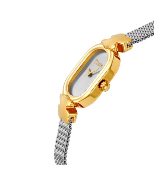 Reloj Analógico Joya para Mujer Tous Oval Icon Bicolor 3000145300| Joyería Onix Lugo