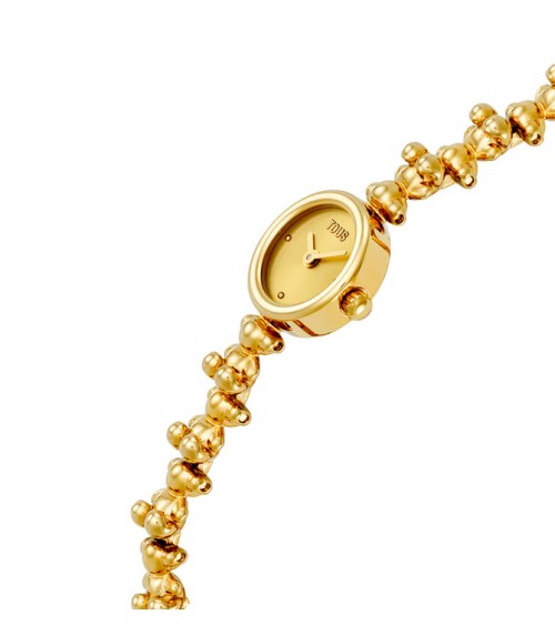 Reloj TOUS Bold Bear Round Acero Dorado 3000143200