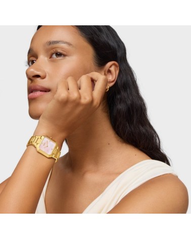 Reloj TOUS Karat Dorado con Esfera de Nácar Rosa