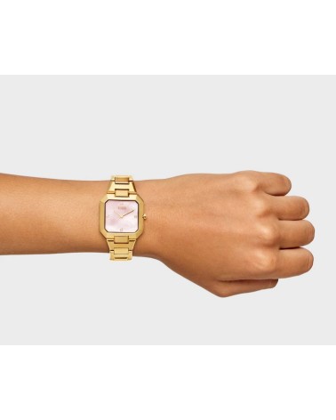 Reloj TOUS Karat Dorado con Esfera de Nácar Rosa