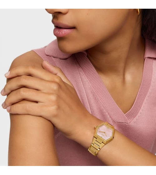 Reloj TOUS Karat 33 mm Dorado con Nácar Rosa