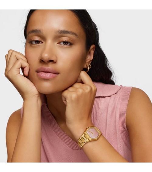 Reloj TOUS Karat 33 mm Dorado con Nácar Rosa