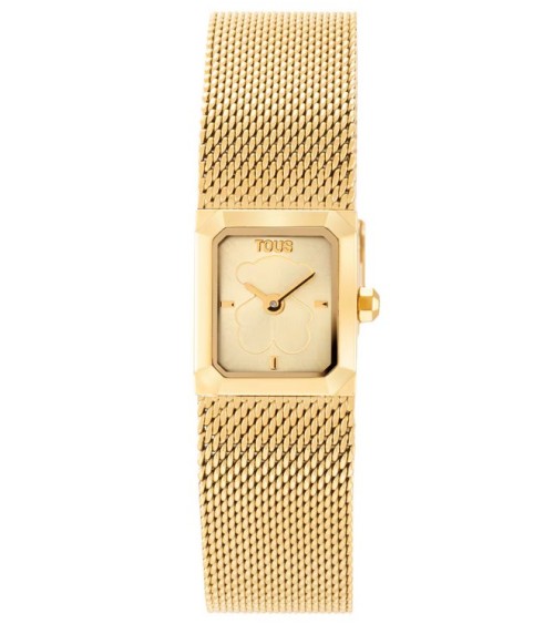 Reloj TOUS Mini Mesh Dorado – Malla Milanesa Fina 3000141900