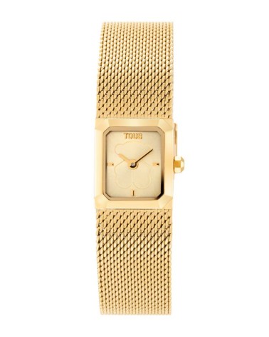 Reloj TOUS Mini Mesh Dorado – Malla Milanesa Fina 3000141900