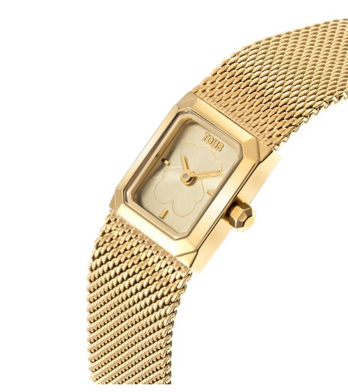 Reloj TOUS Mini Mesh Dorado – Malla Milanesa Fina 3000141900