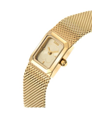 Reloj TOUS Mini Mesh Dorado – Malla Milanesa Fina 3000141900
