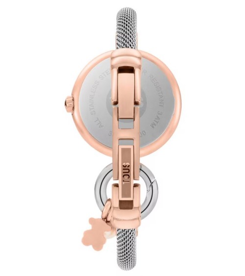 Reloj TOUS Hold Charms Acero & Rosado – Estilo Convertible 3000144200