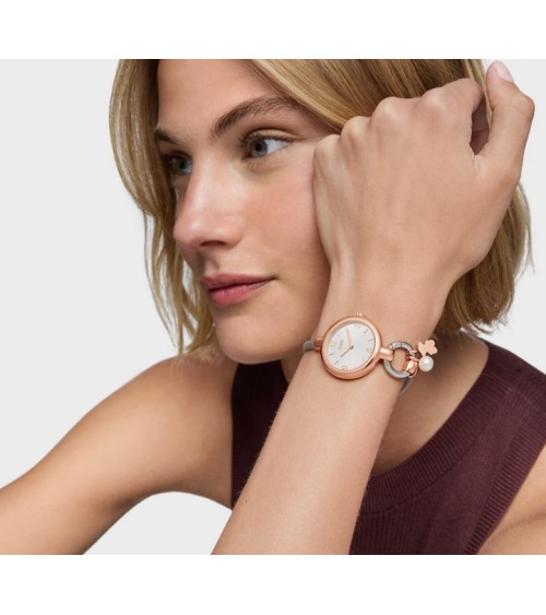 Reloj TOUS Hold Charms Acero & Rosado – Estilo Convertible 3000144200