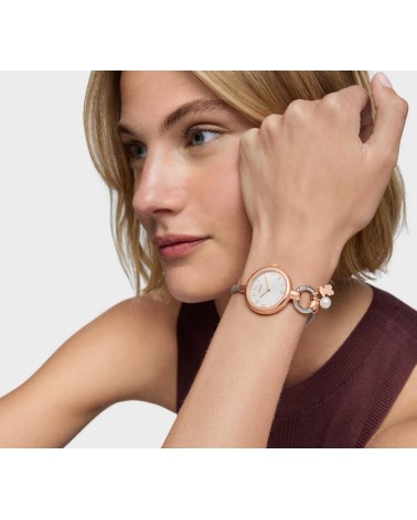 Reloj TOUS Hold Charms Acero & Rosado – Estilo Convertible 3000144200