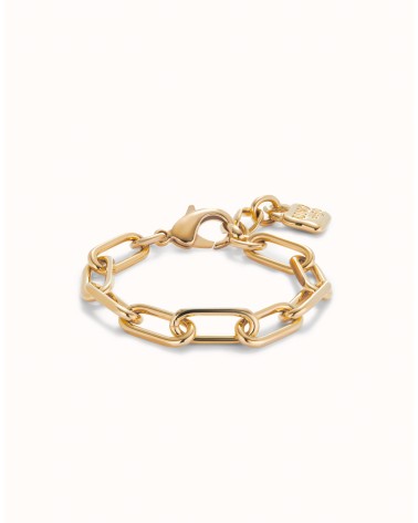 Pulsera UNOde50 PUL2468ORO de eslabones bañada en oro