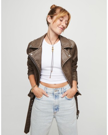 Collar largo COL1998MARORO de Uno de 50