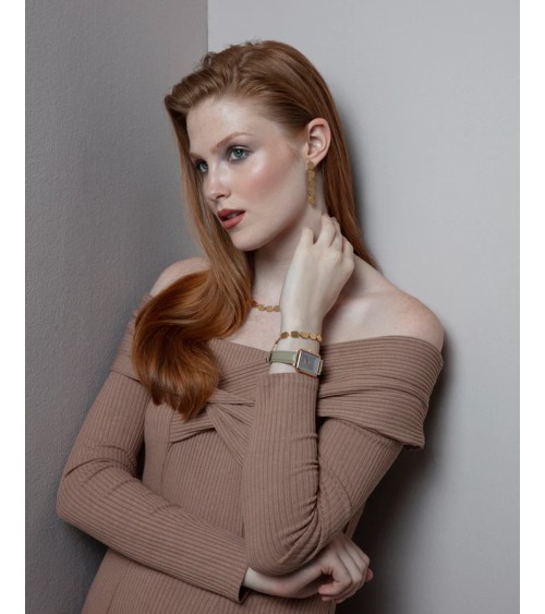 Pulsera Viceroy 15159P01012 – acero IP dorado con placas modernas