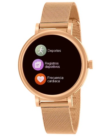 Reloj Marea Smart B61002/21 – Smartwatch Rosa Dorado 40 mm