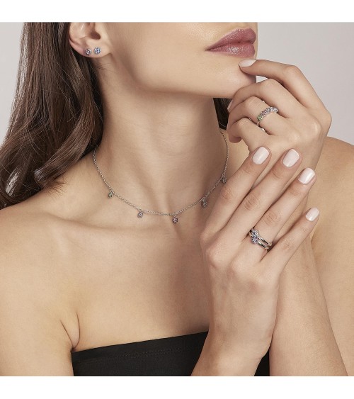 Anillo Mabina 523246 – FIor Fiore Plata 925