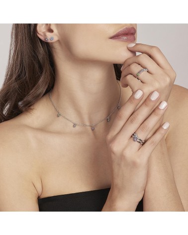 Anillo Mabina 523246 – FIor Fiore Plata 925