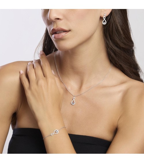 Pulsera Mabina 533828 ENDLESS: Plata