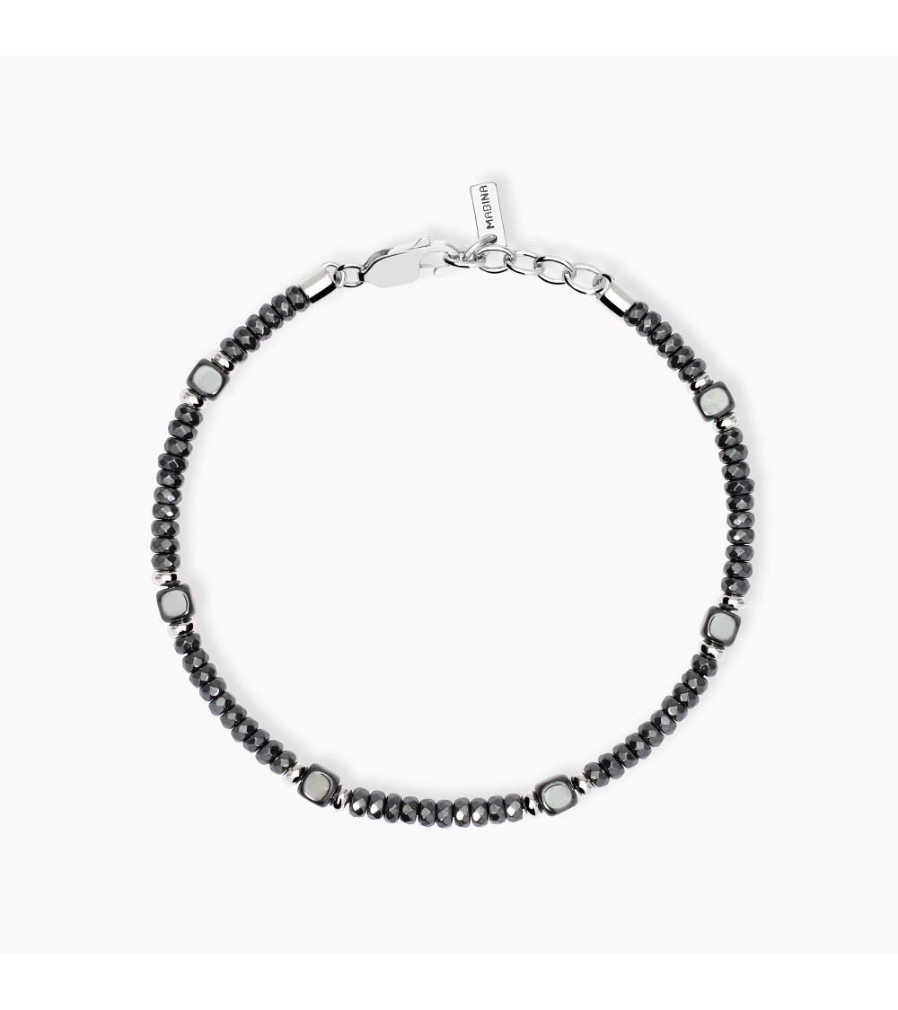 Pulsera de Hombre Mabina 533855 ROUTE 66: Plata 925