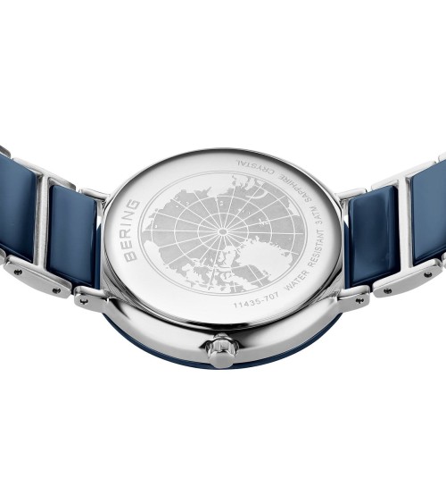 Reloj BERING Ceramic 11435-707: Azul Cerámica