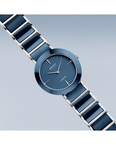 Reloj BERING Ceramic 11435-707: Azul Cerámica