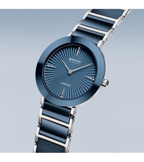 Reloj BERING Ceramic 11435-707: Azul Cerámica