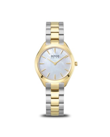 Reloj BERING Solar 17331-710: Bicolor Plata/Oro