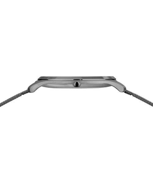 Reloj BERING Ultra Slim 18340-377: Acero Inoxidable Gris y Esfera Sunray (Hombre)