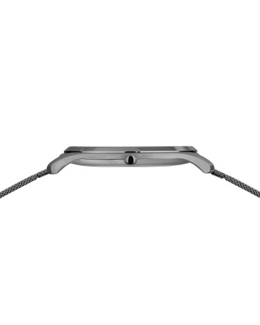 Reloj BERING Ultra Slim 18340-377: Acero Inoxidable Gris y Esfera Sunray (Hombre)