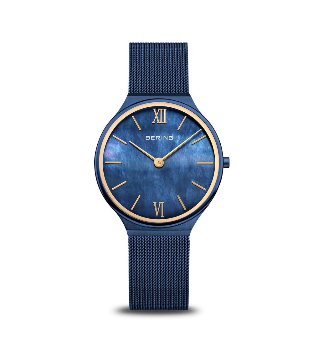 Reloj BERING Ultra Slim 18434-397: Nácar Azul