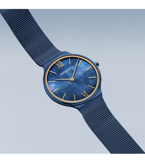 Reloj BERING Ultra Slim 18434-397: Nácar Azul
