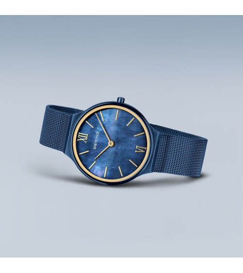 Reloj BERING Ultra Slim 18434-397: Nácar Azul