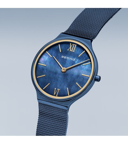 Reloj BERING Ultra Slim 18434-397: Nácar Azul