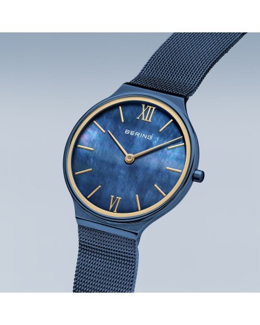 Reloj BERING Ultra Slim 18434-397: Nácar Azul