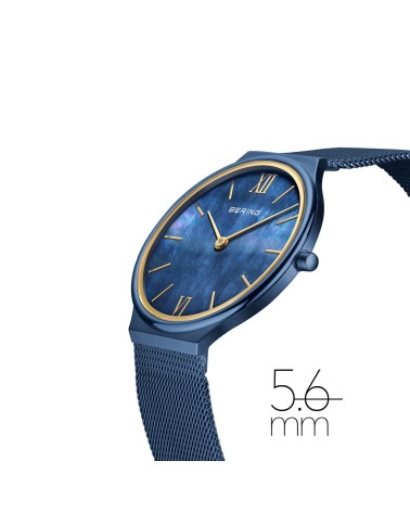 Reloj BERING Ultra Slim 18434-397: Nácar Azul