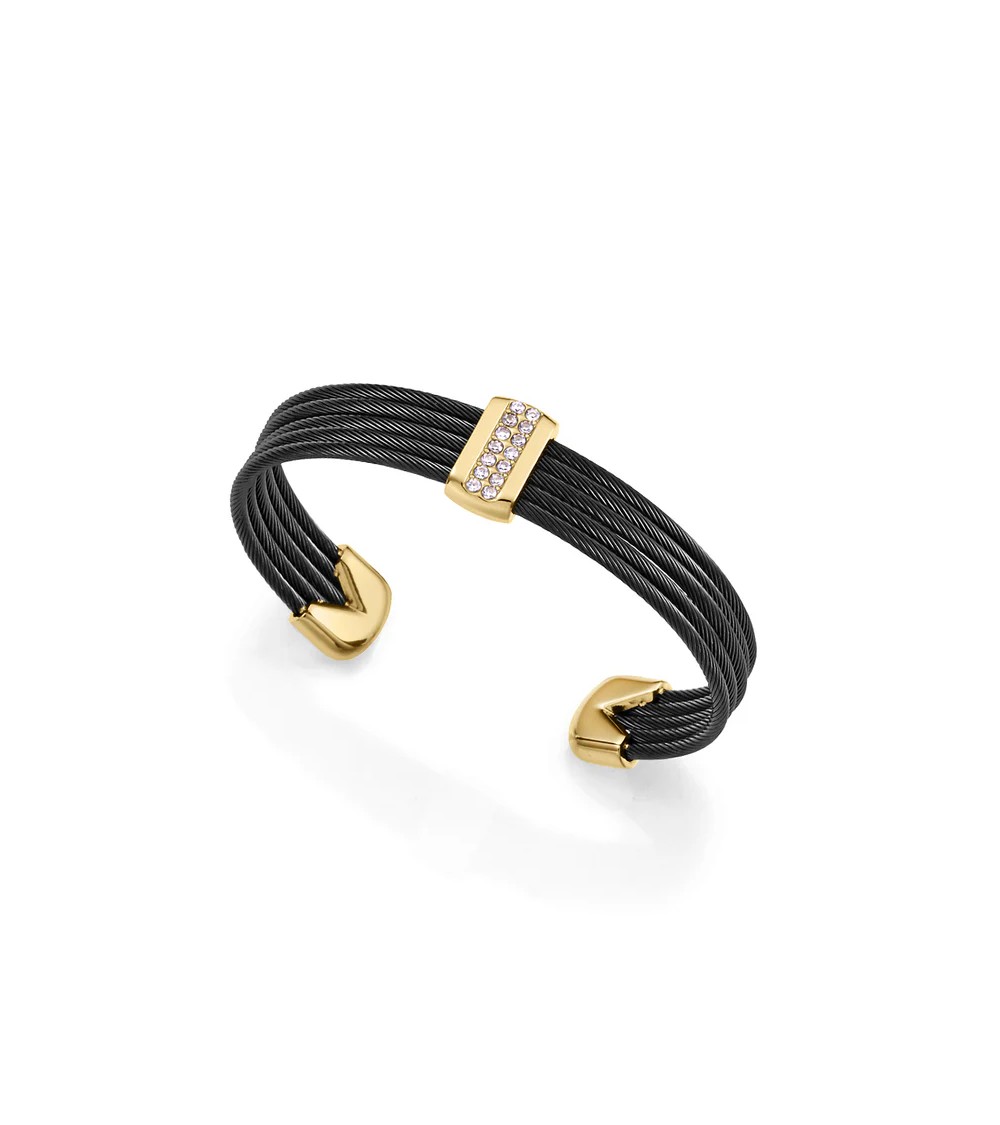 Pulsera Viceroy 15194P01010 - Acero IP Negro y Dorado