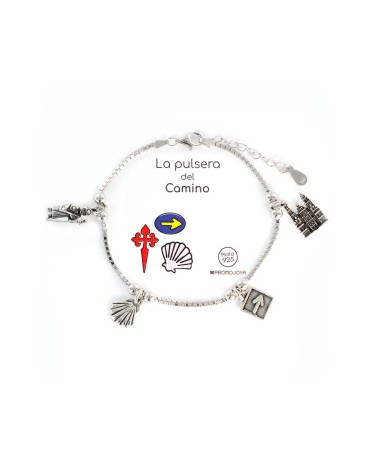 Pulsera "Eres lo Más" Peregrina (Camino de Santiago) - Plata de Ley - Promojoya 9103068 🐚