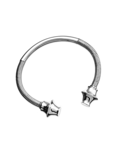 Brazalete Torques de Plata Fink Orfebres (Ref. T26054) ✨