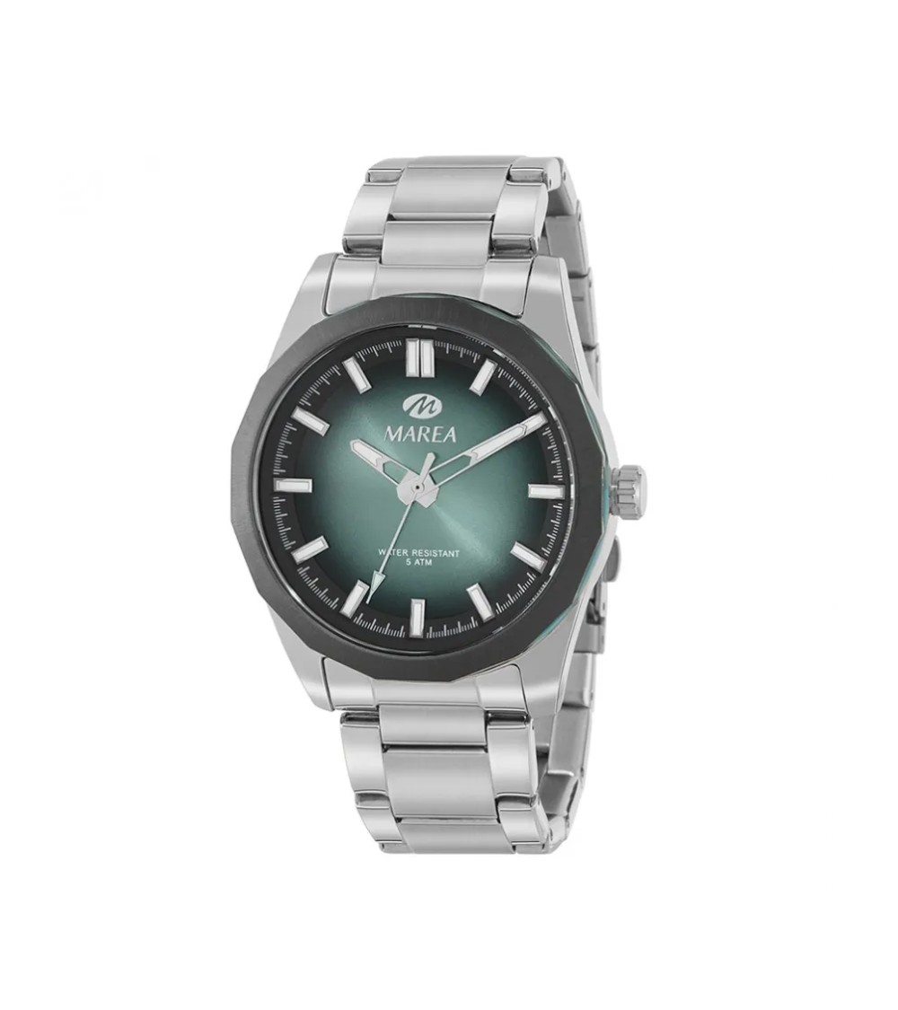 Reloj Marea Caballero Acero Azul Minimalista⌚