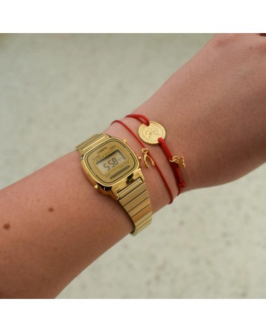 Reloj Casio Vintage LA670WEGA-9EF Dorado Mini ⌚✨