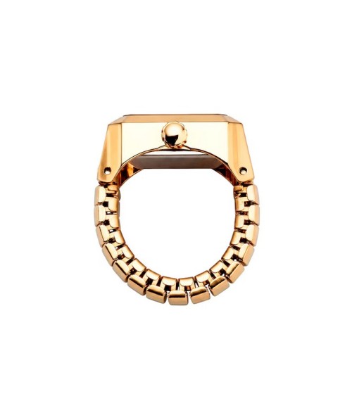 Anillo-Reloj TOUS Karat de Acero Dorado