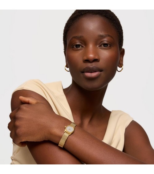 Reloj TOUS Epic Mini de Acero Dorado con Esfera de Nácar