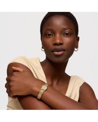 Reloj TOUS Epic Mini de Acero Dorado con Esfera de Nácar