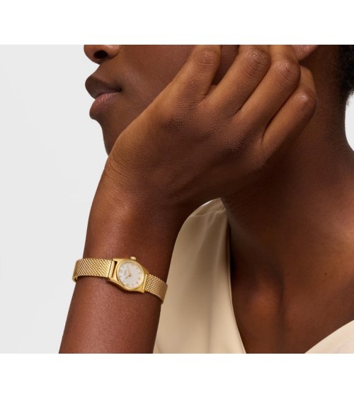 Reloj TOUS Epic Mini de Acero Dorado con Esfera de Nácar