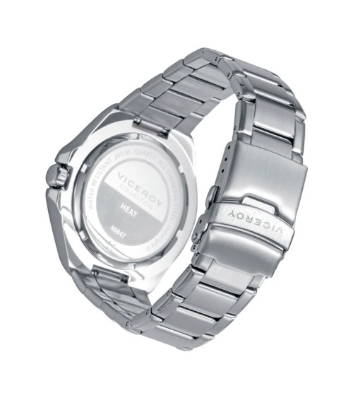 Reloj Viceroy Heat Hombre Acero Negro 20 ATM