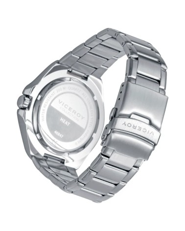Reloj Viceroy Heat Hombre Acero Negro 20 ATM